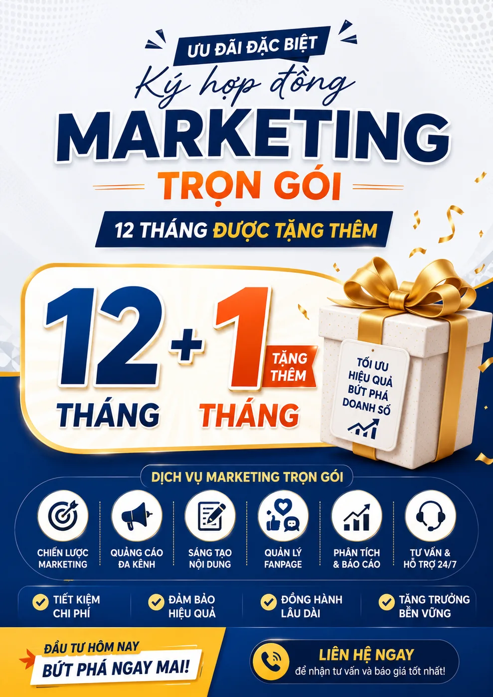 Combo ra mắt: PR + Banner